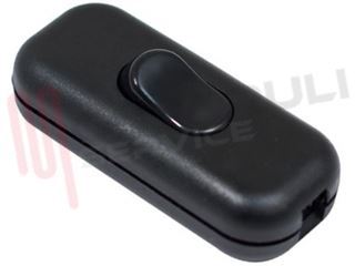Immagine di INTERRUTTORE PASSANTE BIPOLARE 2A 250V NERO