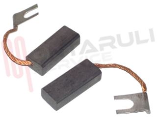 Immagine di COPPIA SPAZZOLE 6X9X22MM. BIANCANEVE I° SERIE