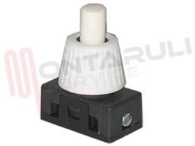 Visualizza i dettagli per INTERRUTTORE 2A A PULSANTE BIANCO Immagine di INTERRUTTORE 2A A PULSANTE BIANCO