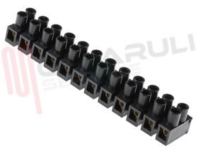 Visualizza i dettagli per MORSETTIERA IN NYLON 6 MMQ 12 POLI Immagine di MORSETTIERA IN NYLON 6 MMQ 12 POLI