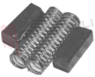 Immagine di COPPIA CARBONCINI 4X4X10MM. CON MOLLA