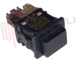 Immagine di PULSANTE PUSH TASTO NERO 19X13 UNIPOLARE