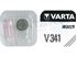Immagine di BATTERIA 1,55V V341 11MAH OSSIDO/ARGENTO VARTA