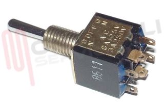 Immagine di MICROINTERRUTTORE DEVIATORE A LEVETTA I-0-I