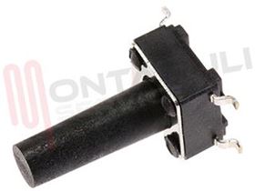 Visualizza i dettagli per MICROPULSANTE A SALDARE 12V 50MA SMD 6,0X6,0X13,0MM. Immagine di MICROPULSANTE A SALDARE 12V 50MA SMD 6,0X6,0X13,0MM.