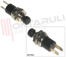 Visualizza i dettagli per PULSANTE MINIATURA ROTONDO NERO NC Immagine di PULSANTE MINIATURA ROTONDO NERO NC