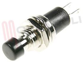 Visualizza i dettagli per PULSANTE MINIATURA ROTONDO NERO 125V AC 1A NA Immagine di PULSANTE MINIATURA ROTONDO NERO 125V AC 1A NA