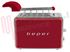 Immagine di TOSTAPANE ROSSO-INOX 750W 2 PINZE