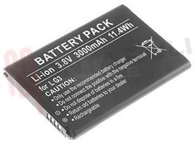 Visualizza i dettagli per BATTERIA CELL LG G3/D855/D858/VS985 3,8V 3000MAH LI-ION Immagine di BATTERIA CELL LG G3/D855/D858/VS985 3,8V 3000MAH LI-ION