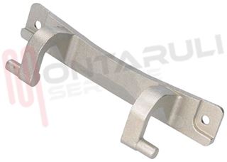 Immagine di CERNIERA OBLO' LAVATRICE ARCELIK BEKO L=130MM.