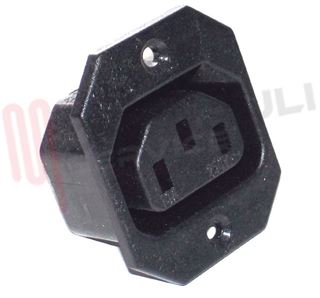 Immagine di PRESA TRIPOLARE DA PANNELLO 6A 250V