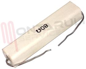 Visualizza i dettagli per RESISTENZA CERAMICA 80OHM CON FILI Immagine di RESISTENZA CERAMICA 80OHM CON FILI