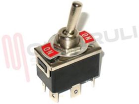 Visualizza i dettagli per INTERRUTTORE METALLICO A LEVA DEVIATO 6 CONTATTI Immagine di INTERRUTTORE METALLICO A LEVA DEVIATO 6 CONTATTI