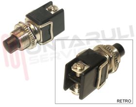 Visualizza i dettagli per PULSANTE MINIATURA TASTO TONDO NERO N.C. Immagine di PULSANTE MINIATURA TASTO TONDO NERO N.C.