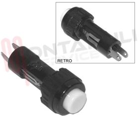 Visualizza i dettagli per PULSANTE DA PANNELLO TASTO BIANCO N.A. Immagine di PULSANTE DA PANNELLO TASTO BIANCO N.A.