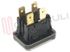 Immagine di INTERRUTTORE BIPOLARE NERO 12A 250V