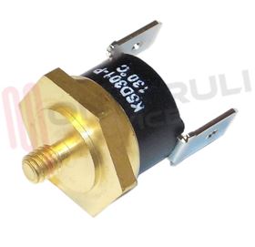 Visualizza i dettagli per TERMOSTATO FISSO NC 130° A VITE Immagine di TERMOSTATO FISSO NC 130° A VITE