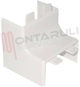 Visualizza i dettagli per ANGOLO INTERNO PER CANALINA 15X35MM. Immagine di ANGOLO INTERNO PER CANALINA 15X35MM.