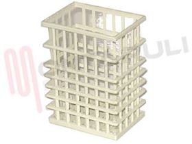 Visualizza i dettagli per CESTELLO PORTAPOSATE SINGOLO 75X54X100MM. Immagine di CESTELLO PORTAPOSATE SINGOLO 75X54X100MM.