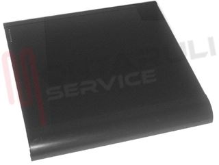 Immagine di COPERCHIO COMPLETO CORNER60 NERO PER PIANI 60CM.
