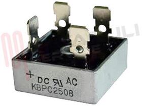 Visualizza i dettagli per RADDRIZZATORE A PONTE KBPC2508 Immagine di RADDRIZZATORE A PONTE KBPC2508