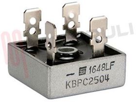 Visualizza i dettagli per RADDRIZZATORE A PONTE KBPC2504 Immagine di RADDRIZZATORE A PONTE KBPC2504