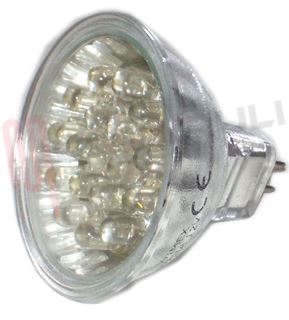 Immagine di LAMPADA DICROICA 18 LED MR16 120MA 12V GU5,3 BIANCO FREDDO