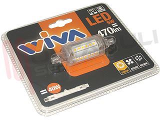 Immagine di LAMPADA A LED R7S 5W 3000K LUCE CALDA RESA/40W L=78MM.