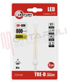 Visualizza i dettagli per LAMPADA A LED R7S 8W 3000K LUCE CALDA RESA/60W L=118MM. SLIM Immagine di LAMPADA A LED R7S 8W 3000K LUCE CALDA RESA/60W L=118MM. SLIM