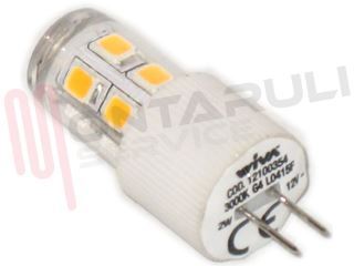 Immagine di LAMPADA LED 2W G4 LED 240V 3000°K (RESA 20W)