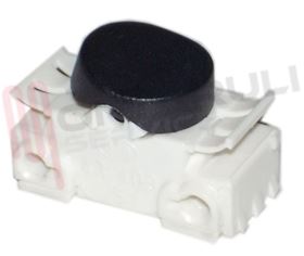 Visualizza i dettagli per INTERRUTTORE BIANCO TASTO TONDO NERO Immagine di INTERRUTTORE BIANCO TASTO TONDO NERO