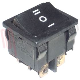 Visualizza i dettagli per COMMUTATORE BIPOLARE I-0-II NERO Immagine di COMMUTATORE BIPOLARE I-0-II NERO