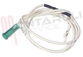 Visualizza i dettagli per LAMPADA SPIA Ø 6MM. 230V VERDE PVC CON CAVO 400MM. Immagine di LAMPADA SPIA Ø 6MM. 230V VERDE PVC CON CAVO 400MM.