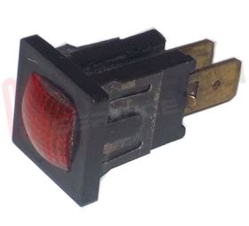 Visualizza i dettagli per SEGNALAZIONE LUMINOSA ROSSA 220V QUADRATA Immagine di SEGNALAZIONE LUMINOSA ROSSA 220V QUADRATA