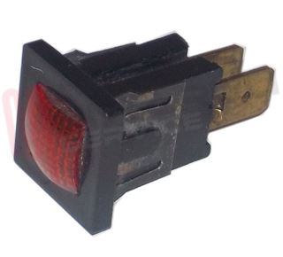 Immagine di SEGNALAZIONE LUMINOSA ROSSA 220V QUADRATA