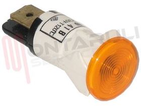 Visualizza i dettagli per SPIA LUMINOSA ARANCIO DIA.12MM. Immagine di SPIA LUMINOSA ARANCIO DIA.12MM.