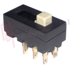 Visualizza i dettagli per COMMUTATORE SENZA TASTO A SLITTA 2 SCATTI O-I-II Immagine di COMMUTATORE SENZA TASTO A SLITTA 2 SCATTI O-I-II