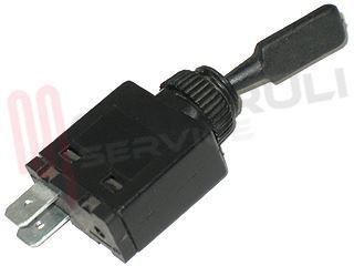 Immagine di INTERRUTTORE UNIPOLARE 2C A LEVA 12V 10A