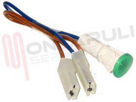 Visualizza i dettagli per SPIA LUMINOSA VERDE DIA.12MM. CON FILI Immagine di SPIA LUMINOSA VERDE DIA.12MM. CON FILI