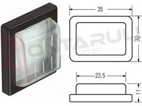 Visualizza i dettagli per PROTEZIONE GOMMA INTERRUTTORE 35X29 Immagine di PROTEZIONE GOMMA INTERRUTTORE 35X29