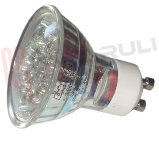Immagine di LAMPADA DICROICA 20 LED 0,9W 220-240V GU10 BIANCO FREDDO