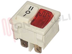 Visualizza i dettagli per INTERRUTTORE LUMINOSO + COMMUTATORE I-0-II BISTECCHIERA Immagine di INTERRUTTORE LUMINOSO + COMMUTATORE I-0-II BISTECCHIERA