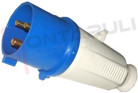 Visualizza i dettagli per SPINA VOLANTE DRITTA CEE 2+T 32AMP Immagine di SPINA VOLANTE DRITTA CEE 2+T 32AMP