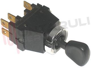 Immagine di PULSANTE A LEVA 6 CONTATTI 10A