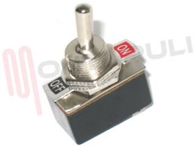 Visualizza i dettagli per INTERRUTTORE METALLICO A LEVA UNIPOLARE ON-OFF Immagine di INTERRUTTORE METALLICO A LEVA UNIPOLARE ON-OFF