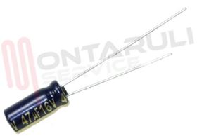 Visualizza i dettagli per CONDENSATORE 0.47UF 16V 5X1MM. Immagine di CONDENSATORE 0.47UF 16V 5X1MM.