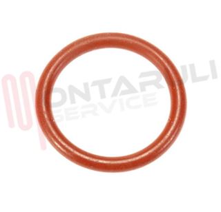 Immagine di OR-RING SILICONE ROSSO PER RESISTENZA 15X12X1,8MM.
