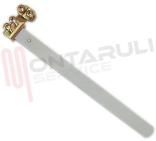 Immagine di FASCETTA METALLICA CON MORSETTO 10MMQ SERRAGGIO TUBI
