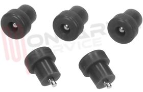 Visualizza i dettagli per PIEDINI IN GOMMA PER MODELLO CHEF FP295 CF.5PZ. Immagine di PIEDINI IN GOMMA PER MODELLO CHEF FP295 CF.5PZ.