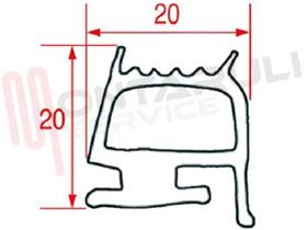 Visualizza i dettagli per GUARNIZIONE PER CELLA BIANCA A METRO SEZ.9796 Immagine di GUARNIZIONE PER CELLA BIANCA A METRO SEZ.9796